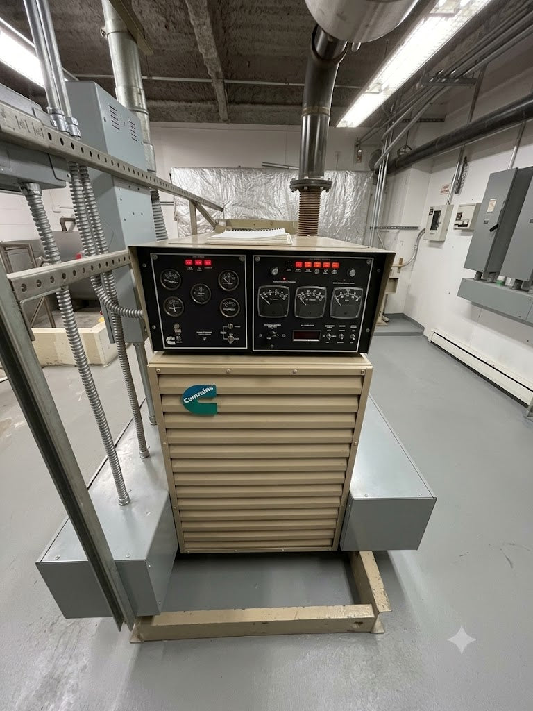 Cummins 300 kW Standby Diesel Generator 375 kVA 480V 3 Phase 1800 RPM Open Skid