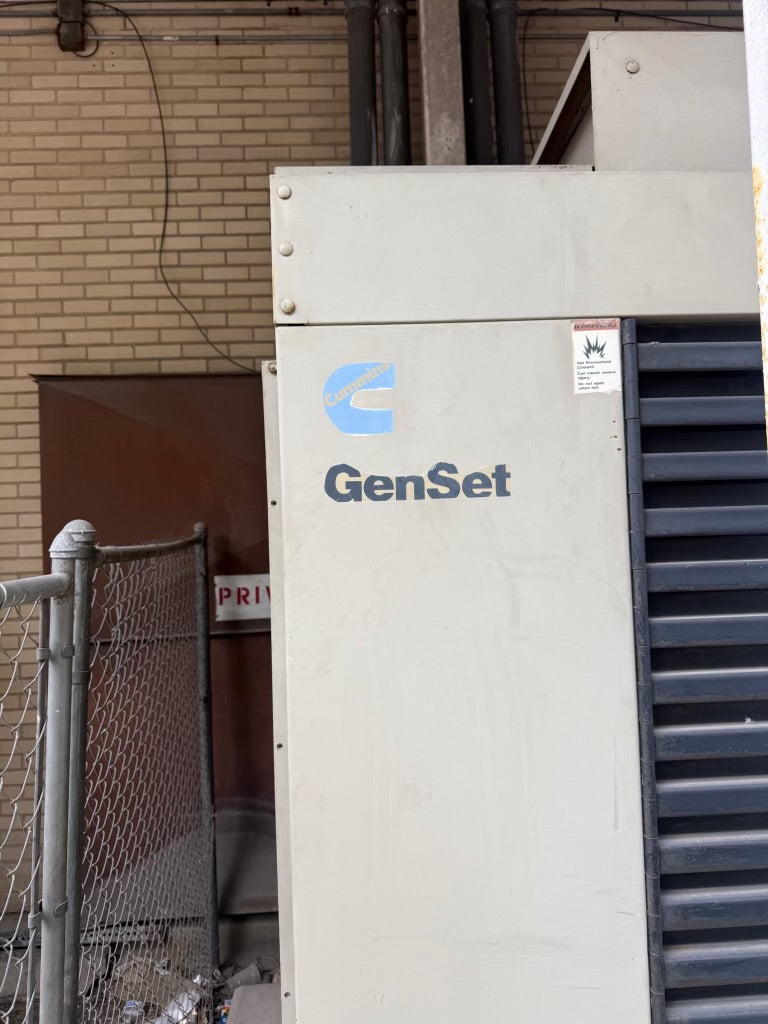 Cummins 275kW Diesel Generator NTA855 Engine Weather Enclosure Analog Control