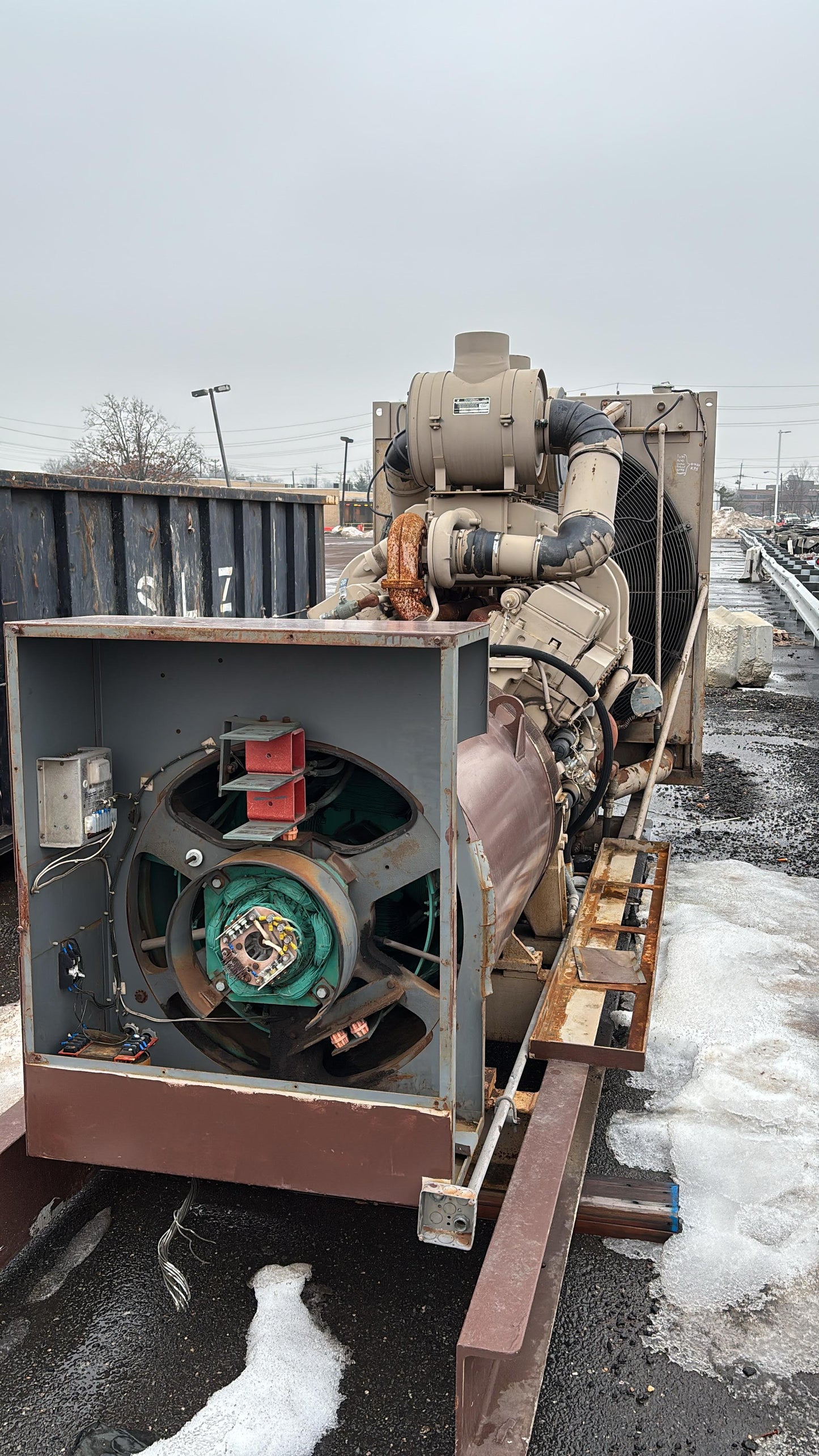 750KW Cummins Diesel Generator 480V KTA2300 TESTED (SKU: 112425)