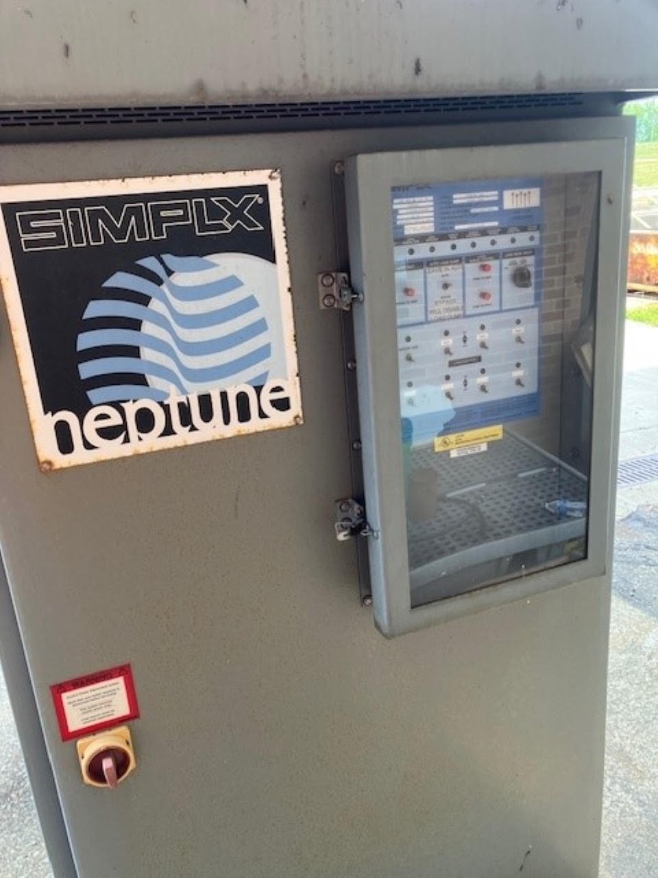 Simplex Neptune Outdoor Resistive Load Bank 480V 3Ph Stationary Generator Test