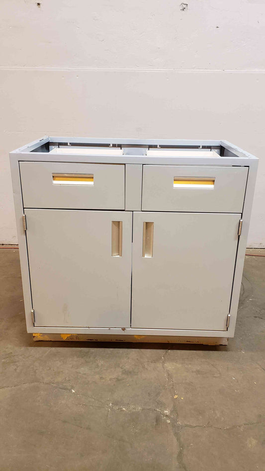 3' Recessed Casework W/ 2 Drawers 2 Doors(Q16590)