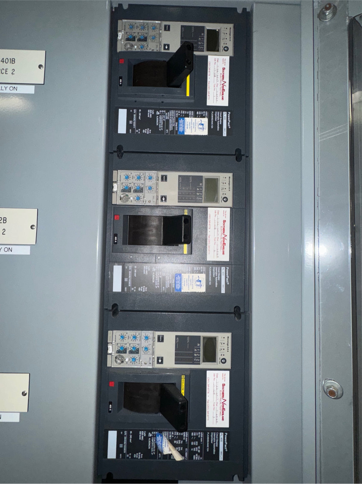 Square D 1200A 480v Masterpact 6 Breaker Distribution w/ 2 Mains & Power Meter(100244)