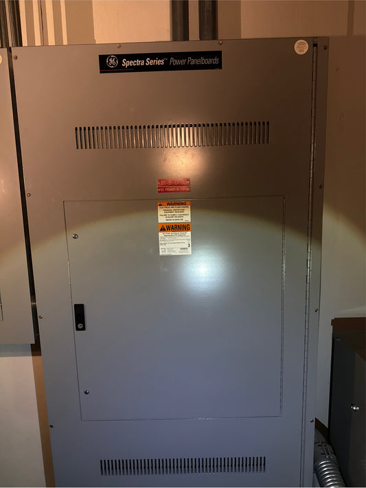 GE Spectra Panelboard 480/277v 400A 2x 250 & 1x 100A (SKU: 109727)