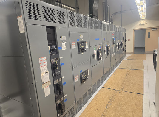 4000A Square D QED Power Style 9-Section Switchgear 480V 60hz 3PH LATE REMOVAL