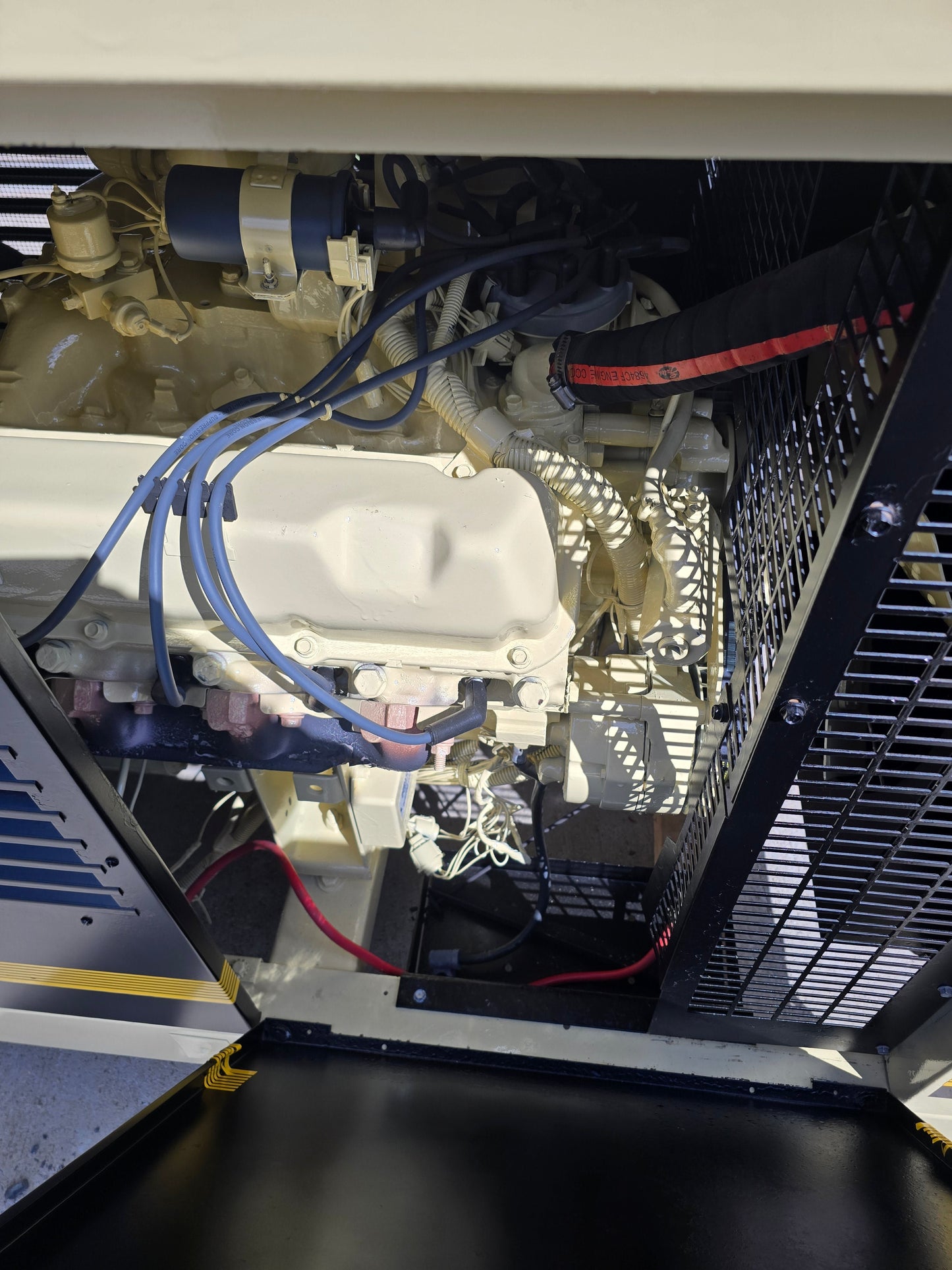 55KW Kohler 50RZ62 Nat Gas LP Enclosed Generator '94 572hrs TESTED