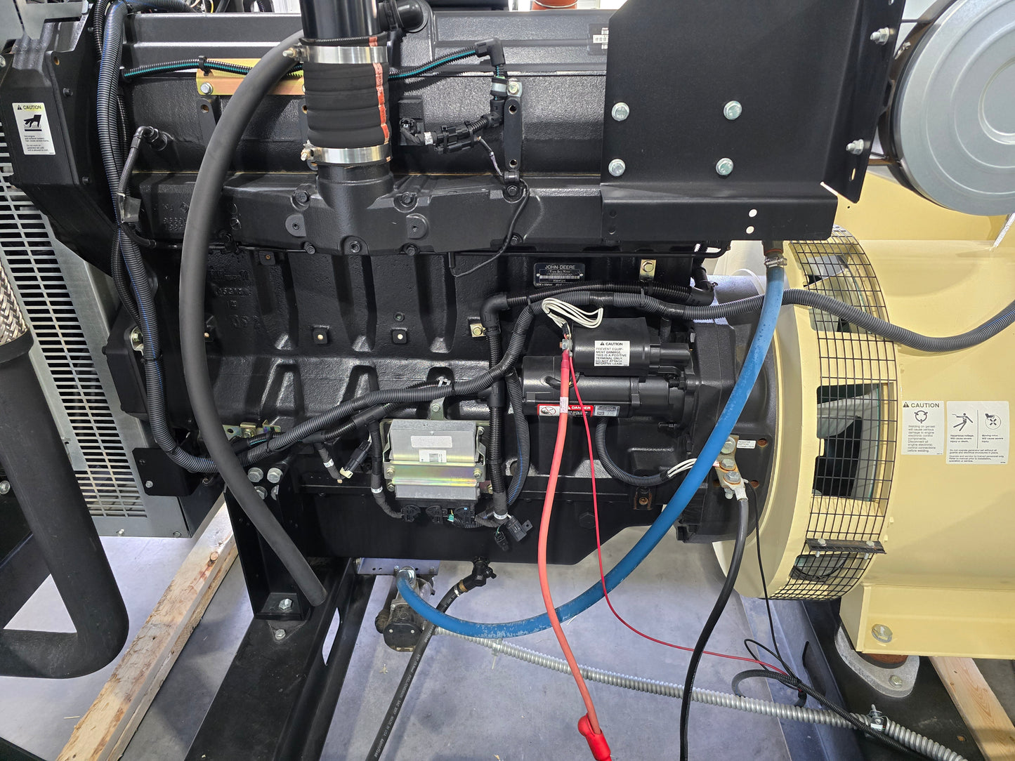 500KW Kohler 500REOZJ John Deere 6135 Diesel Generator Open 2013 136hrs TESTED