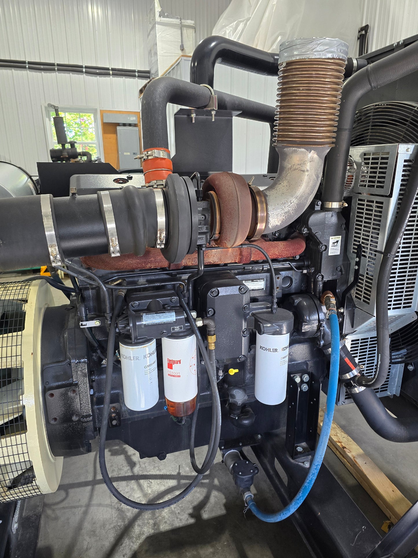 500KW Kohler 500REOZJ John Deere 6135 Diesel Generator Open 2013 136hrs TESTED