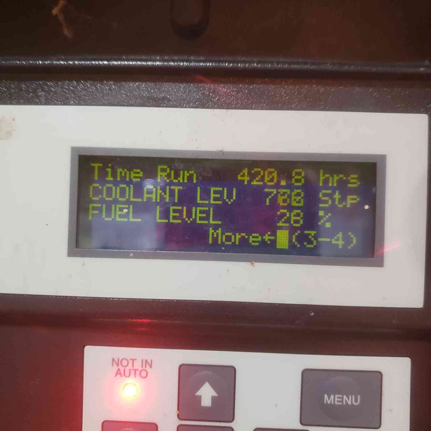 50KW Generac 1PH FPT Diesel Generator SD50 420.8Hrs 2017 (111003)