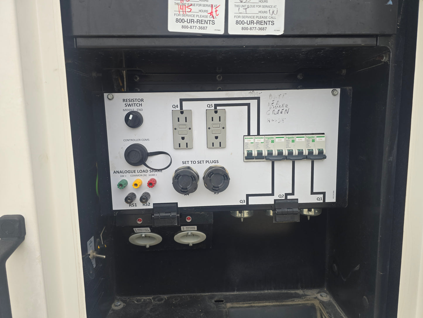 320KW JCB Volvo Penta Diesel Generator Trailer Multi Phase 1413 Hrs TESTED