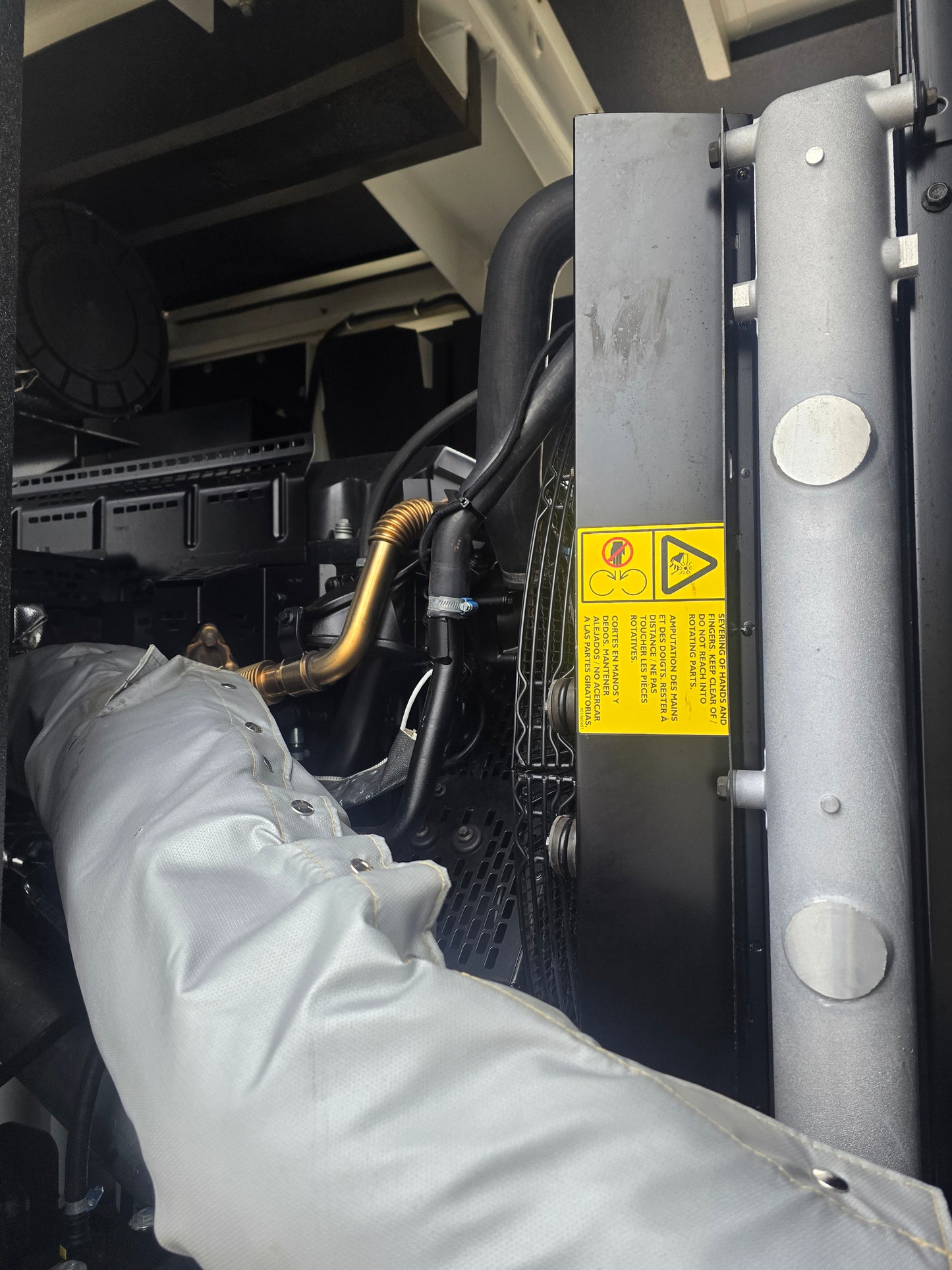 320KW JCB Volvo Penta Diesel Generator Trailer Multi Phase 1413 Hrs TESTED