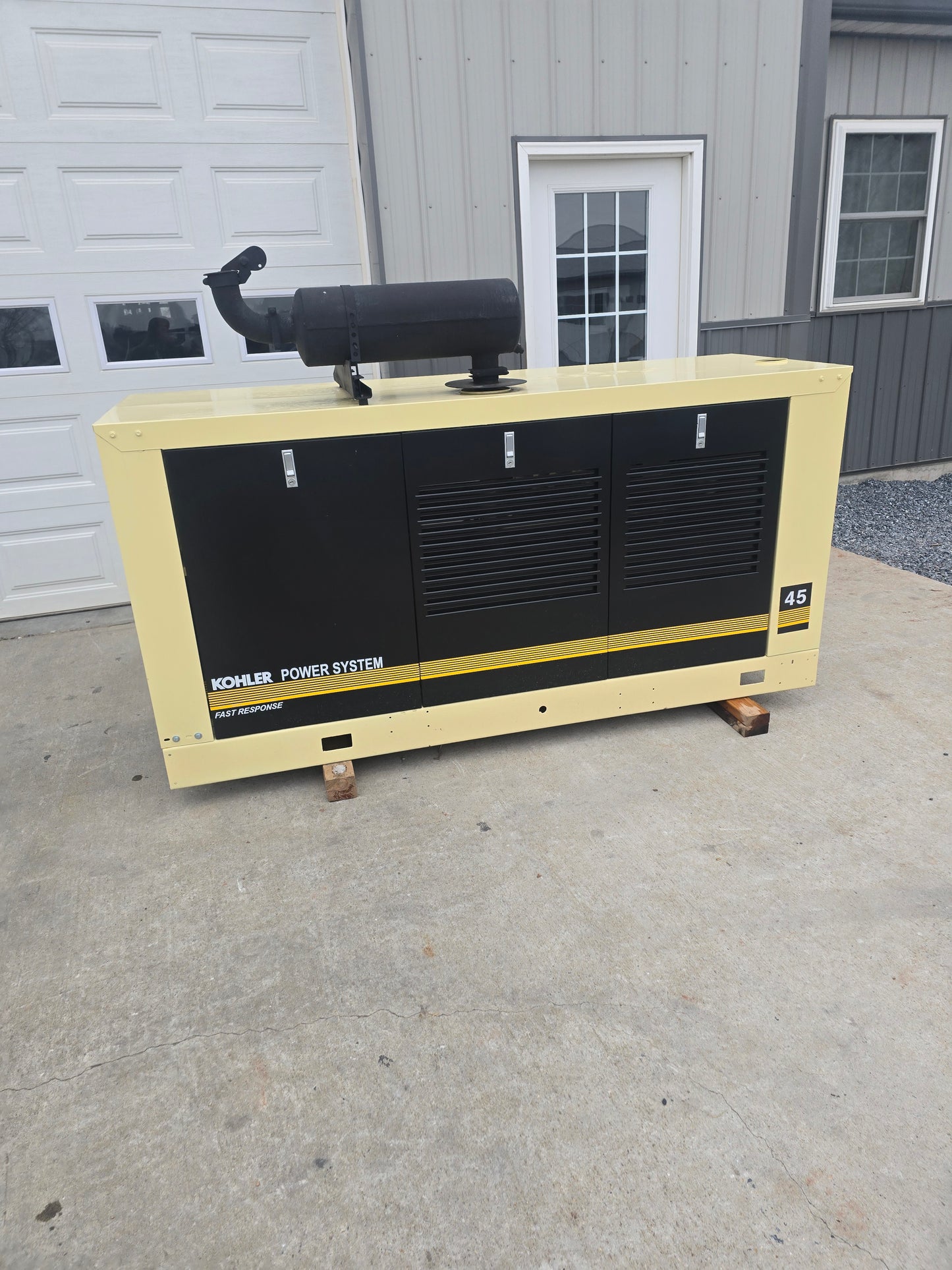 40KW 39KW NG LP Generator Kohler Ford '97 1145 Hrs TESTED-17522