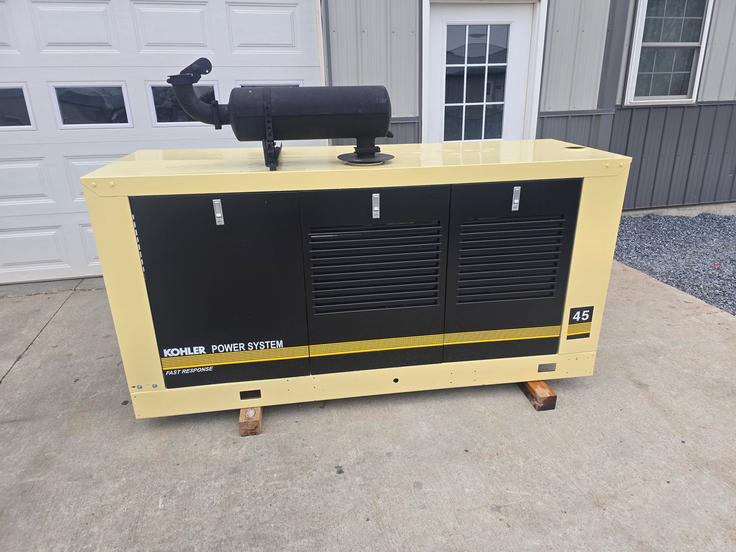 40KW 39KW NG LP Generator Kohler Ford '97 1145 Hrs TESTED-17522