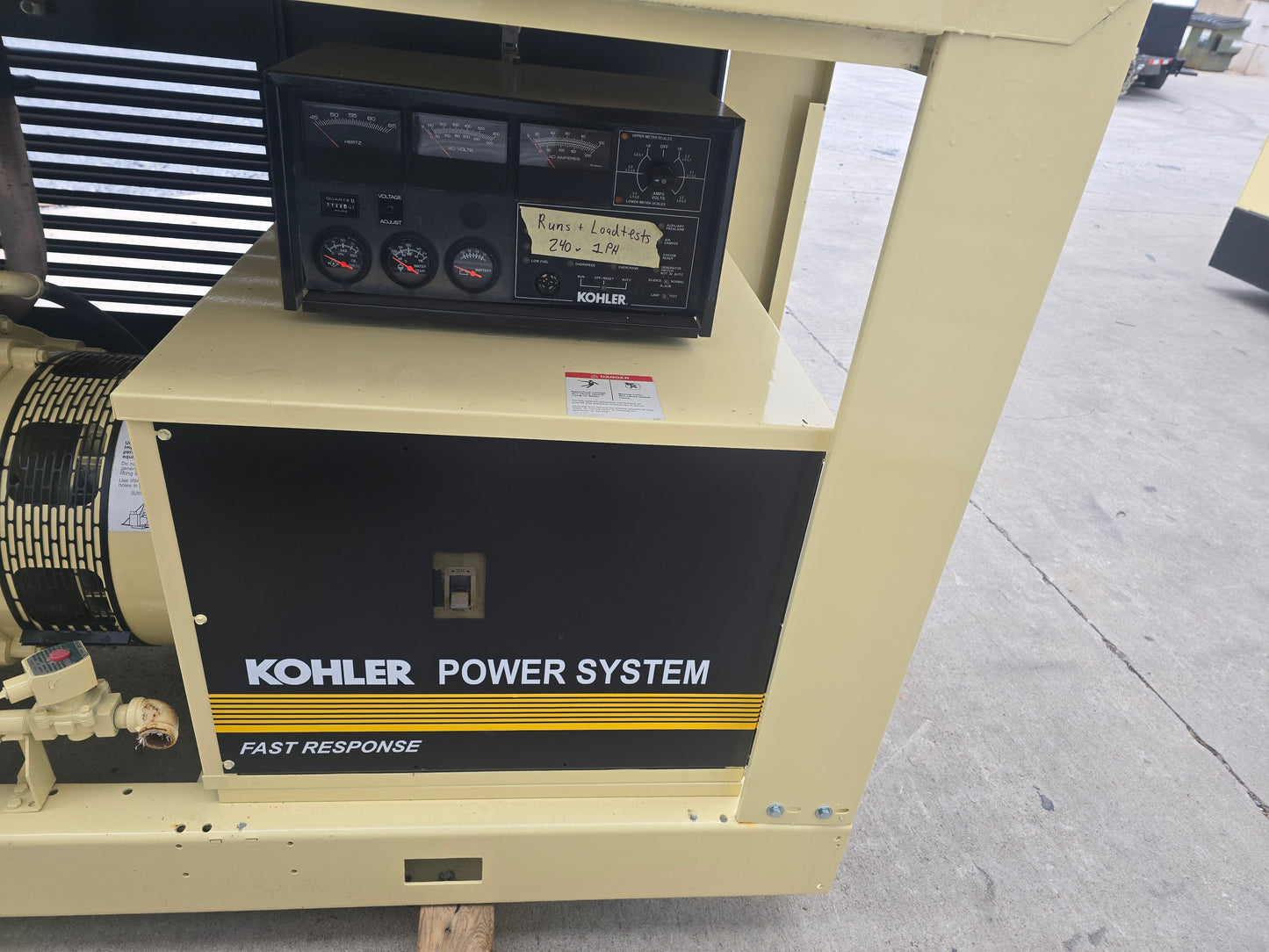 40KW 39KW NG LP Generator Kohler Ford '97 1145 Hrs TESTED-17522