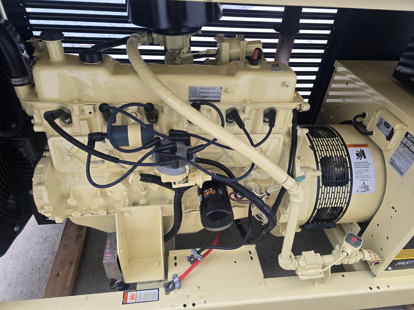 40KW 39KW NG LP Generator Kohler Ford '97 1145 Hrs TESTED-17522