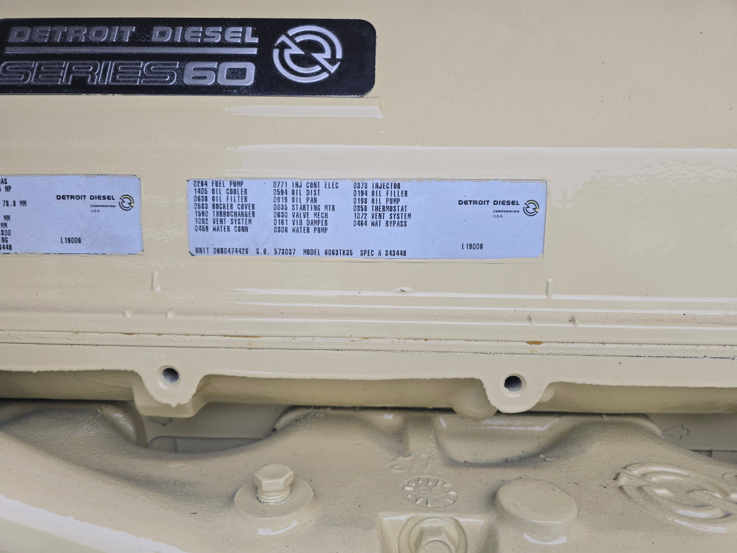 250KW 265KW Kohler 350REOZD Detroit Diesel Series 60 Generator 277/480 TESTED