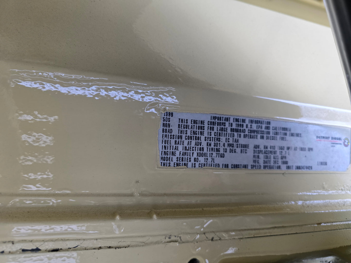 250KW 265KW Kohler 350REOZD Detroit Diesel Series 60 Generator 277/480 TESTED