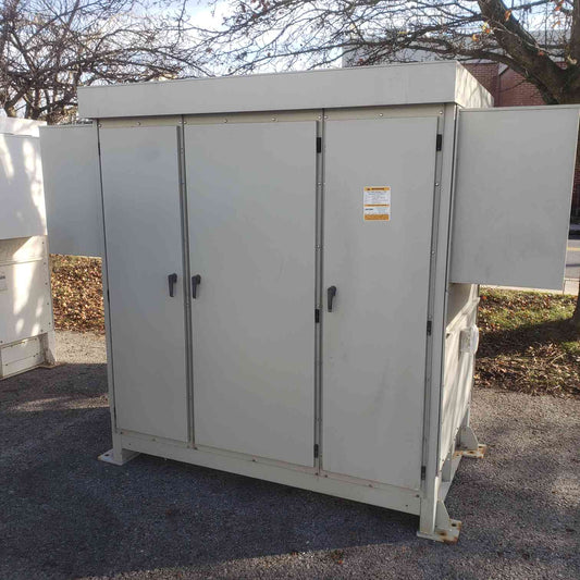 500KVA Powersmiths 480v x 240/120v Crypto Outdoor Transformer ESW-500-E20H-480-415_10-1PH-480-240-MON-WEB-IR Unit Substation (SKU: 111632)