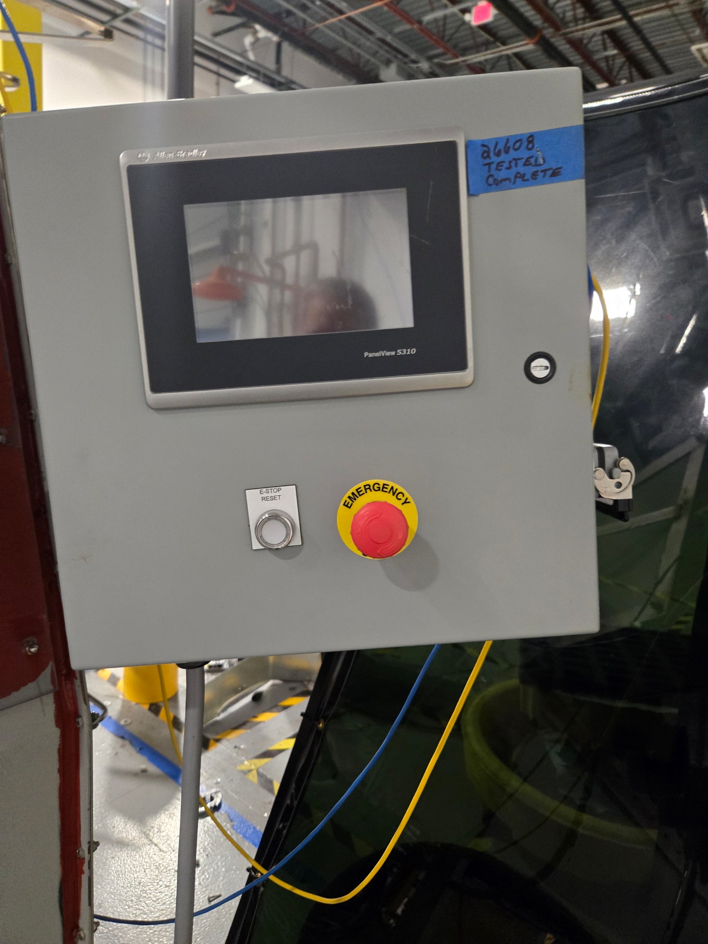 High-Containment Industrial Glovebox 8 Port & Controls