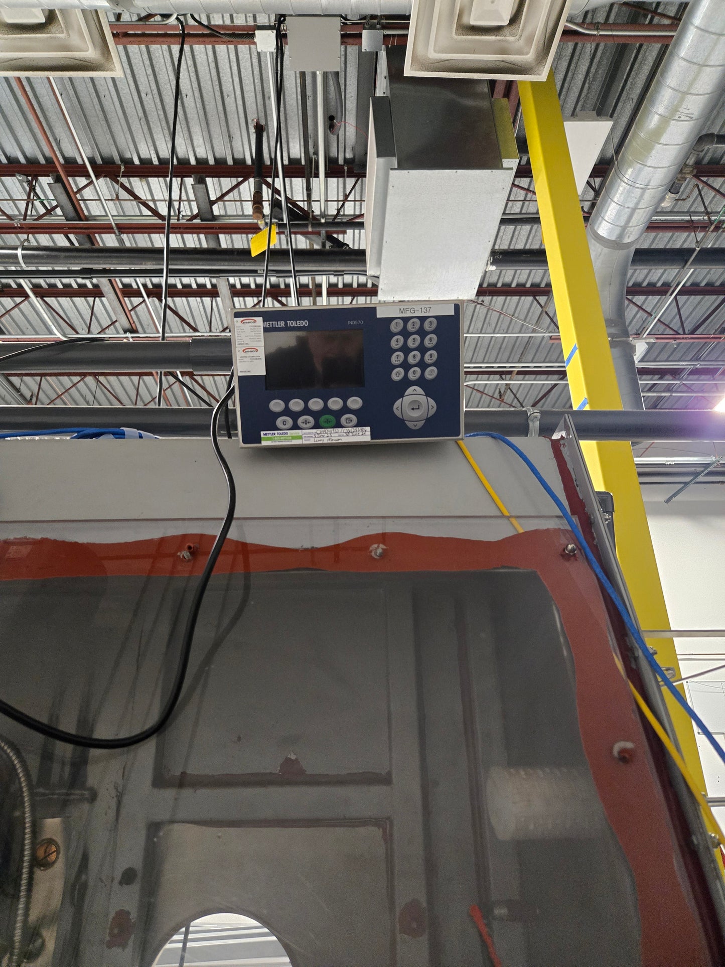 High-Containment Industrial Glovebox 8 Port & Controls