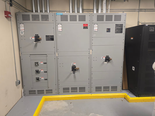 Siemens SB3 1600A 480V 3PH 4W UPS Paralleling Maintenance Bypass Switchboard (Sku:114420)