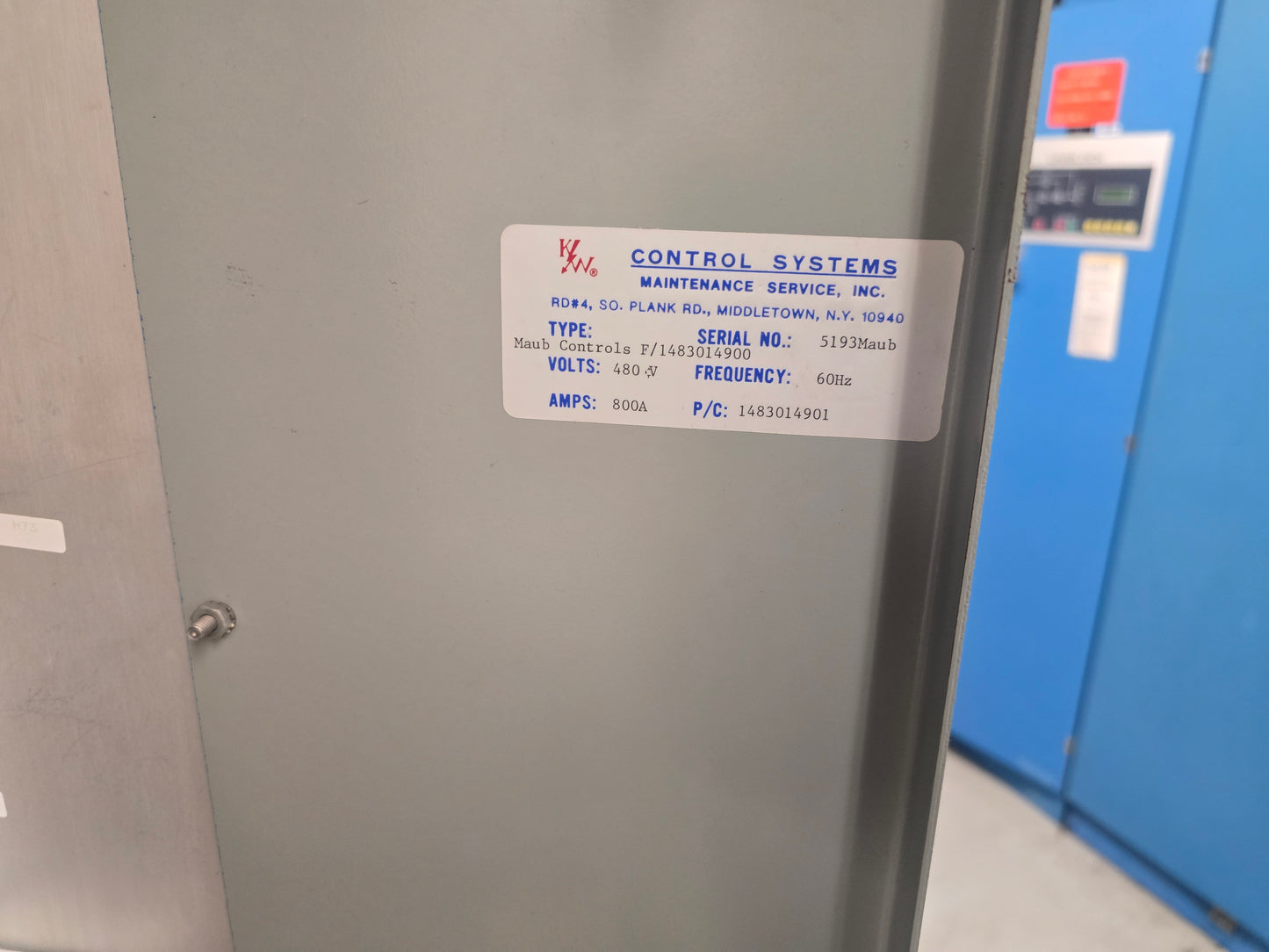 GE PowerBreak 2000A / 800A 480V 3PH Low Voltage Switchboard Lineup Switchgear