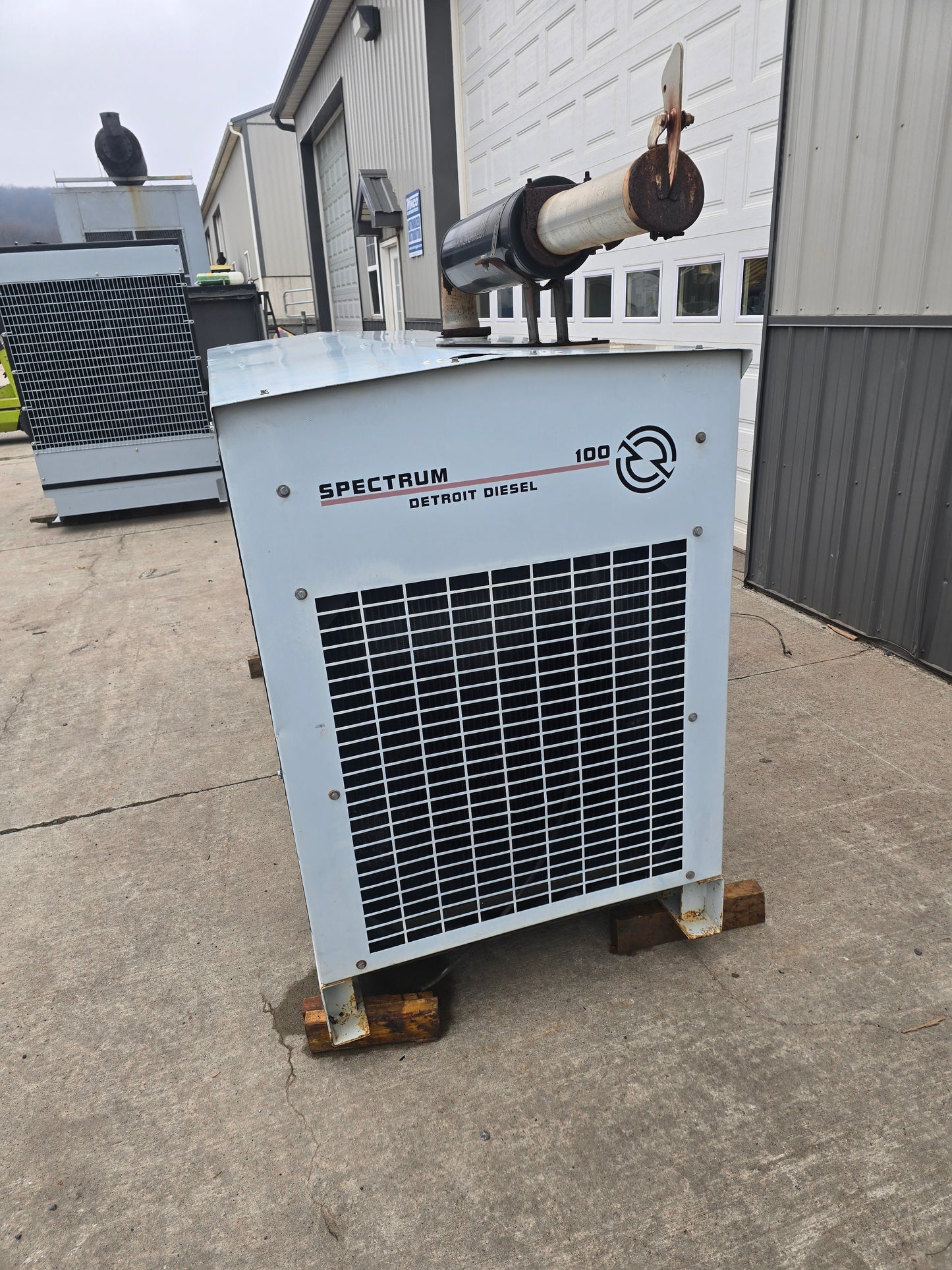 85KW Spectrum 460T Ford LP/NG Generator Enclosed '98 466hrs 1ph 120/240