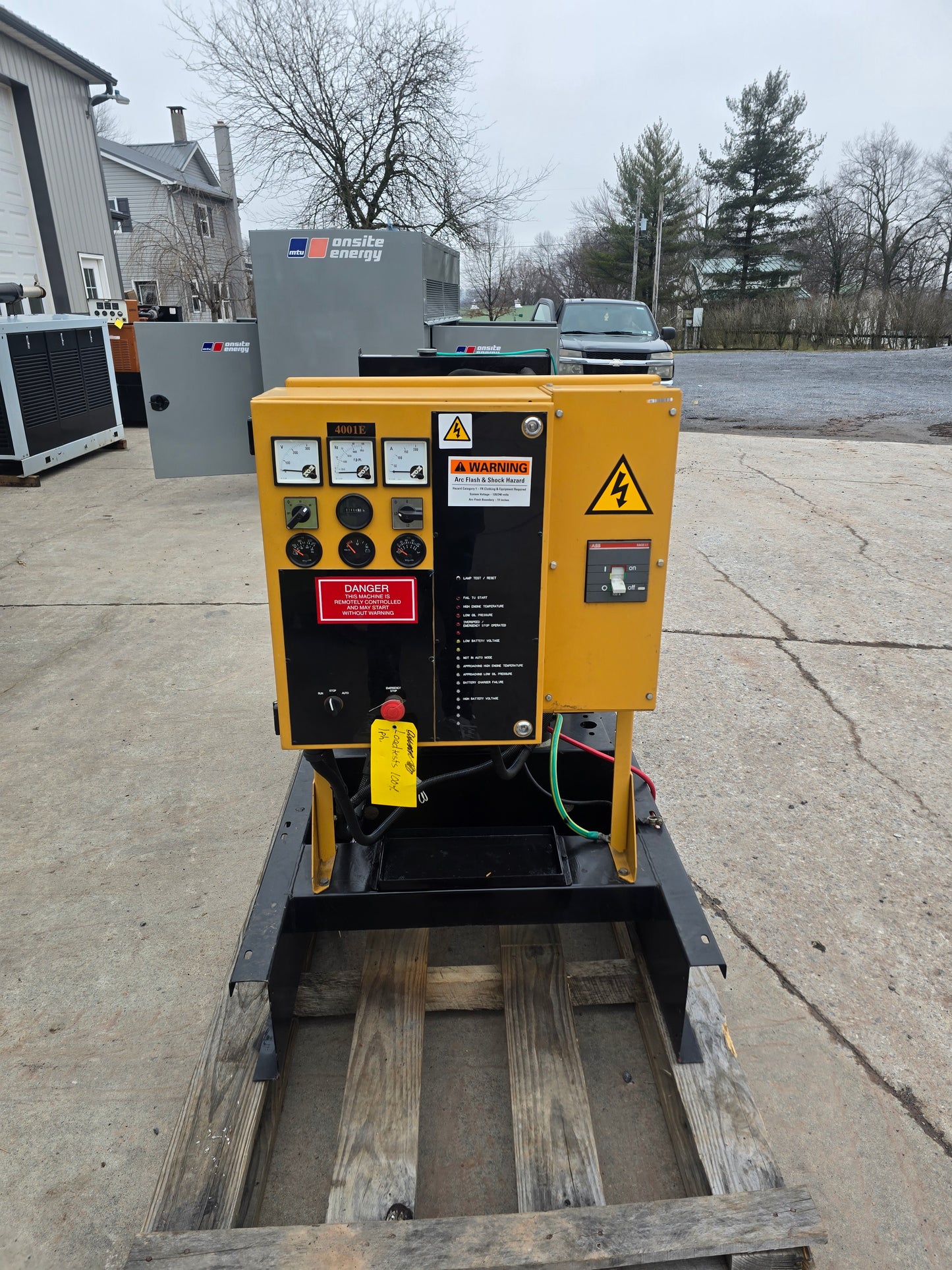 35KW Olympian 4.2L Ford Nat Gas LP Generator '03 1404hrs 1ph TESTED