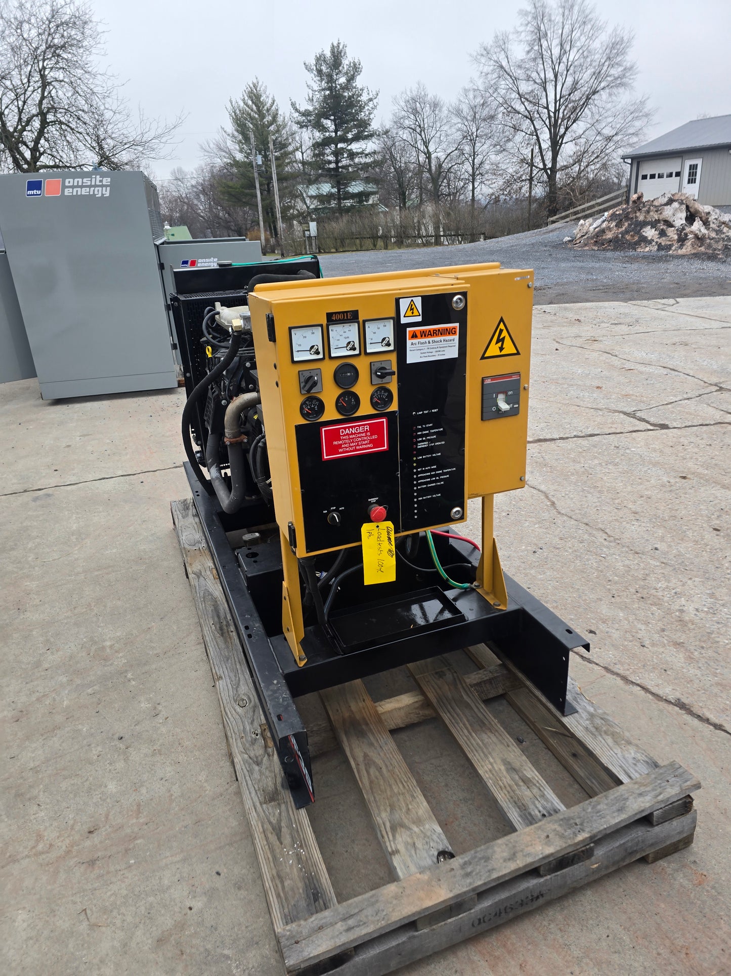 35KW Olympian 4.2L Ford Nat Gas LP Generator '03 1404hrs 1ph TESTED