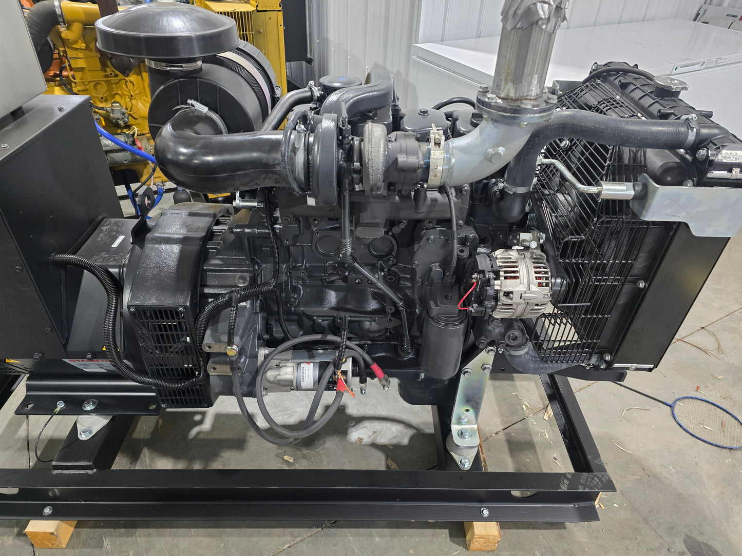 185KW NEW FPT Powered Open Skid Diesel Generator Tier 4