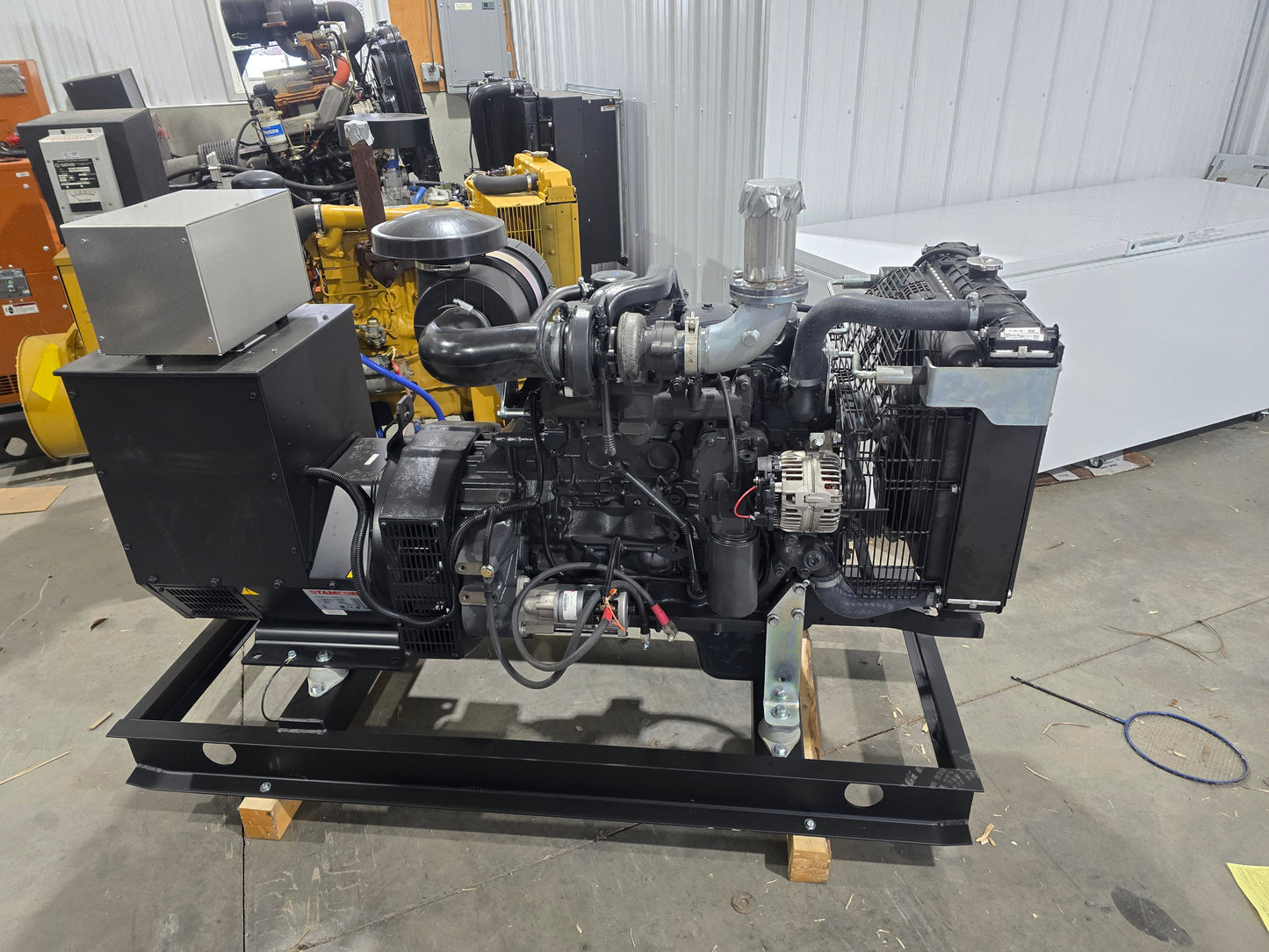100KW NEW FPT Powered Open Skid Diesel Generator TIER 4
