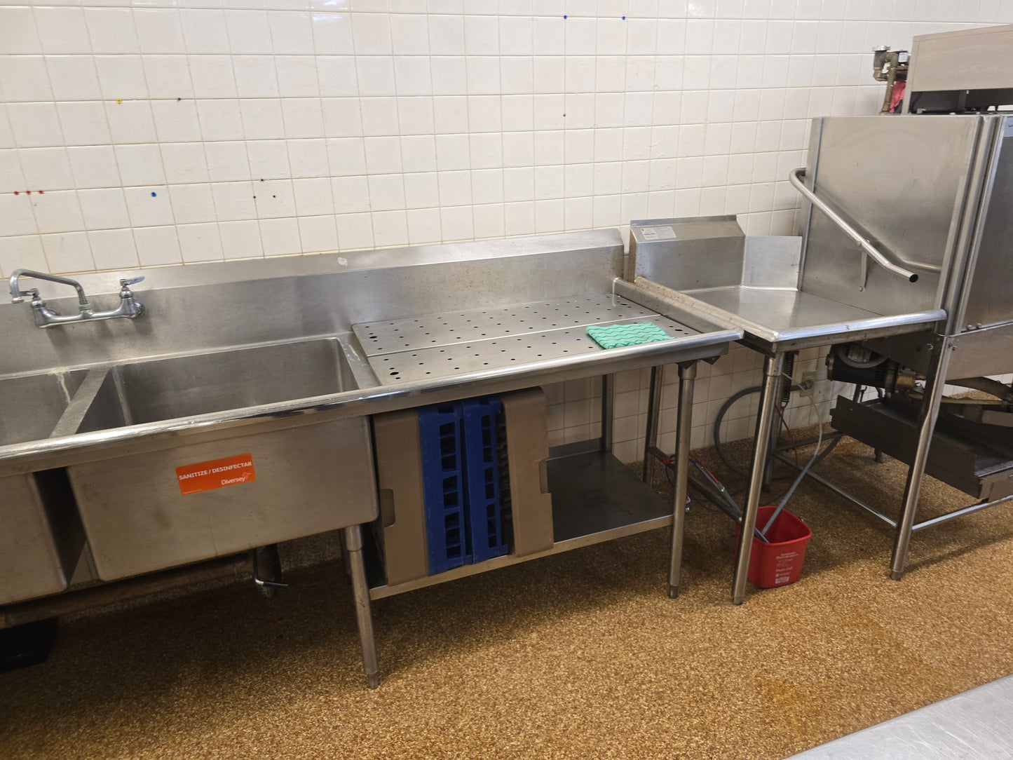 Advance Tabco Stainless Steel Commercial Kitchen Sink Smart Fab (SKU: 113210)