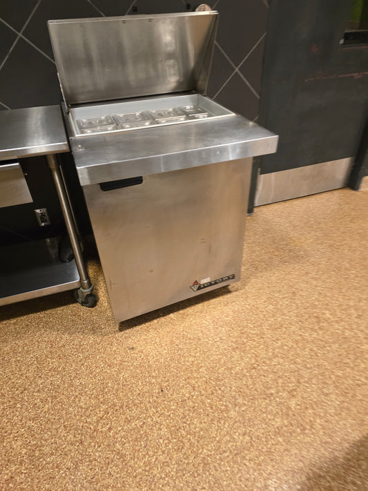 Victory UF-27-888 Stainless Steel Under-counter Freezer