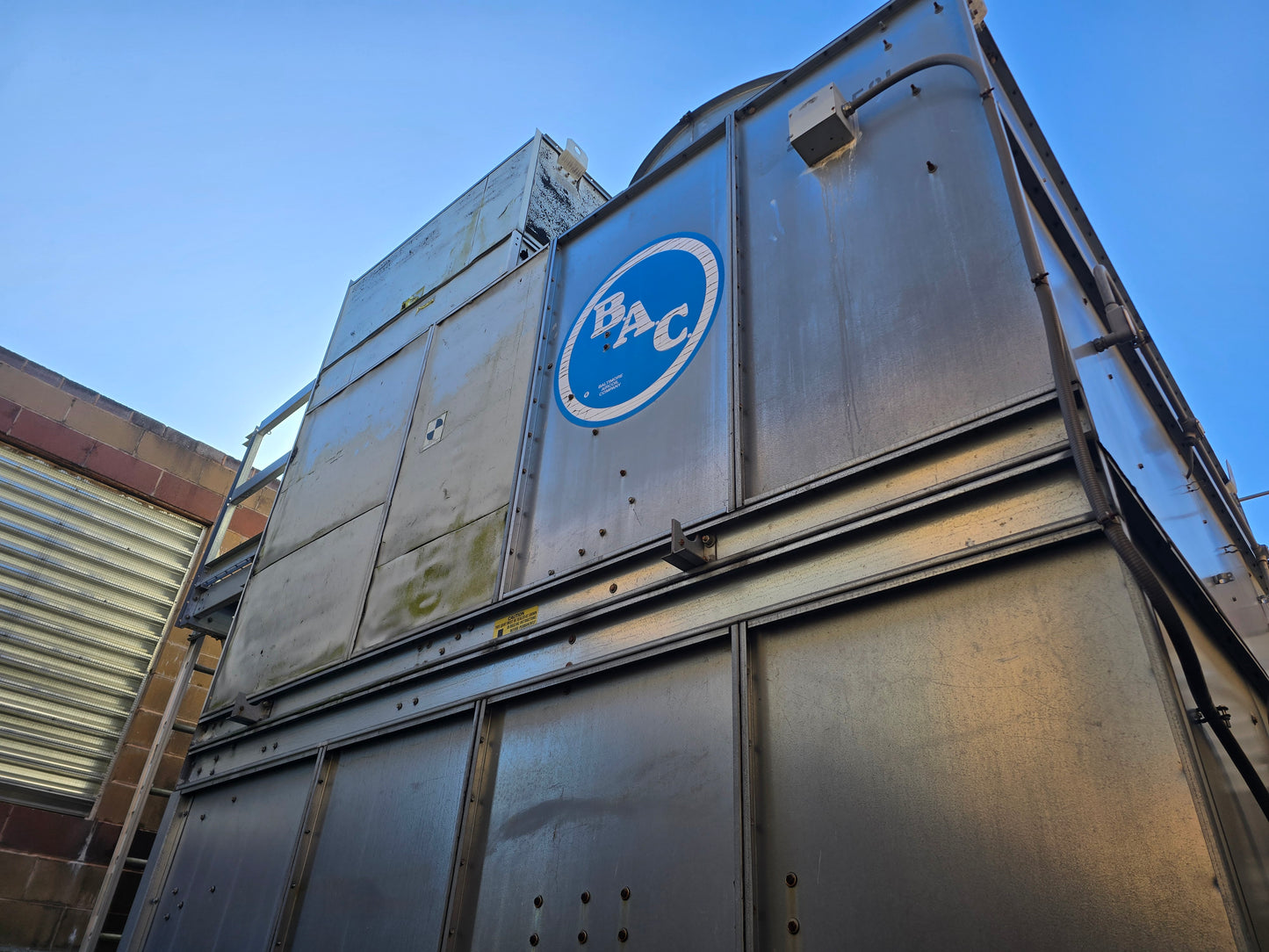 125 Ton Cooling Tower BAC Baltimore Aircoil 15146 Series 1500 Stainless Steel