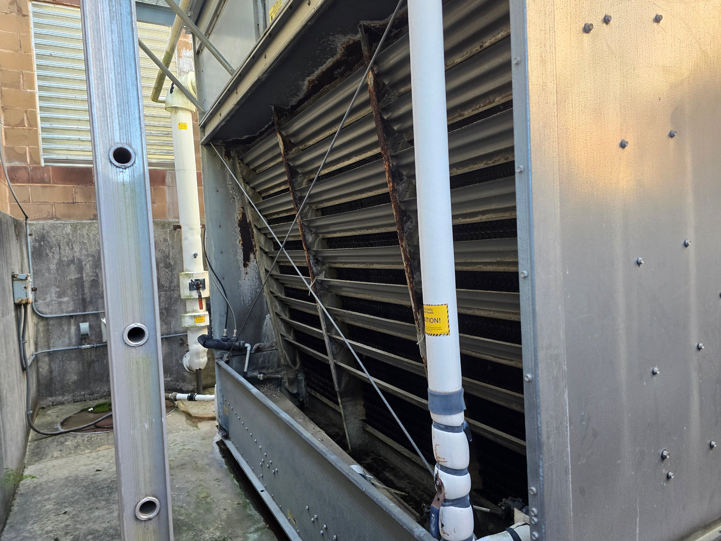 125 Ton Cooling Tower BAC Baltimore Aircoil 15146 Series 1500 Stainless Steel