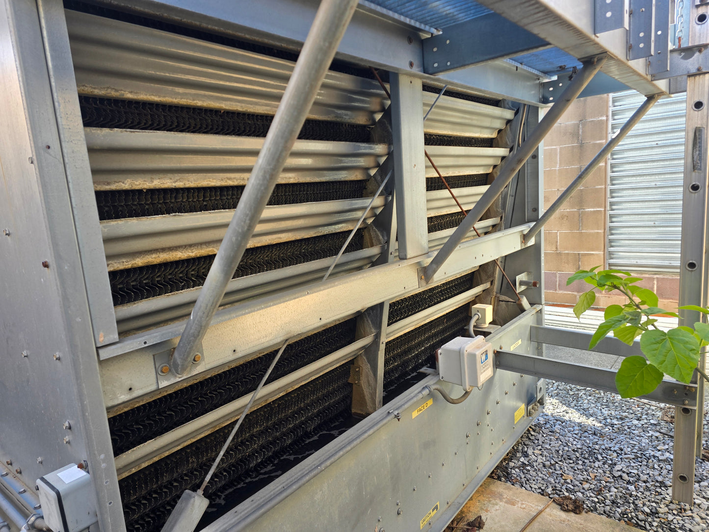 125 Ton Cooling Tower BAC Baltimore Aircoil 15146 Series 1500 Stainless Steel