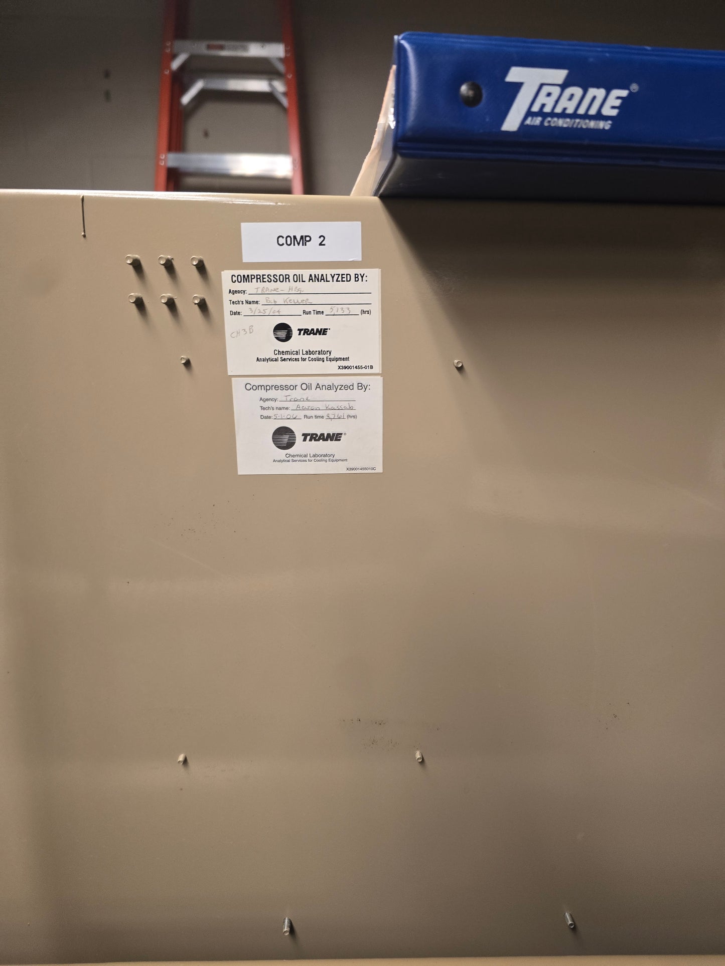 Trane RTWA110 Series R 110-Ton Water-Cooled Rotary Screw Liquid Chiller - Used