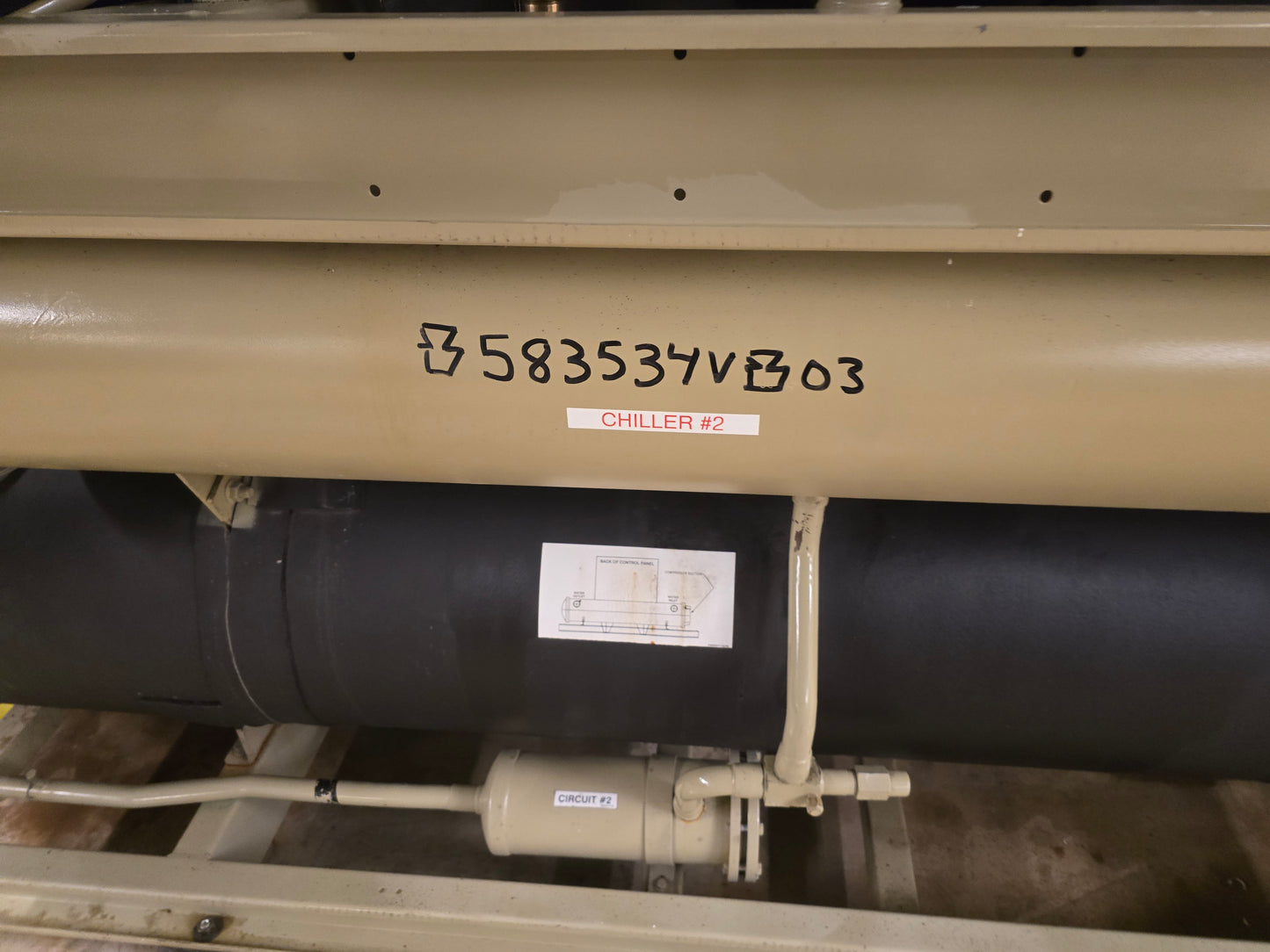 Trane RTWA 110 Series R Rotary Liquid Chiller 110 Ton 460V 3PH Water Cooled