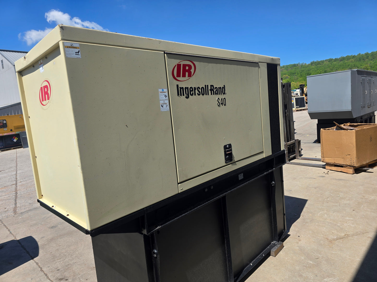 Ingersoll Rand 30KW 33KW 3029 John Deere Diesel Generator '05 126Hrs TESTED