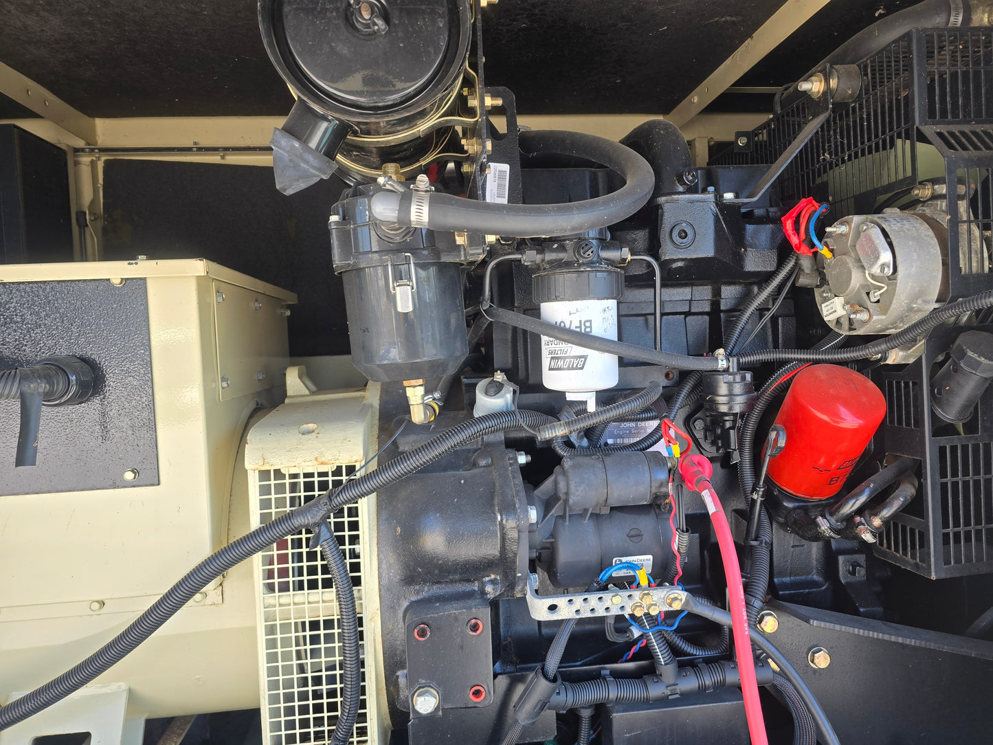 Ingersoll Rand 30KW 33KW 3029 John Deere Diesel Generator '05 126Hrs TESTED