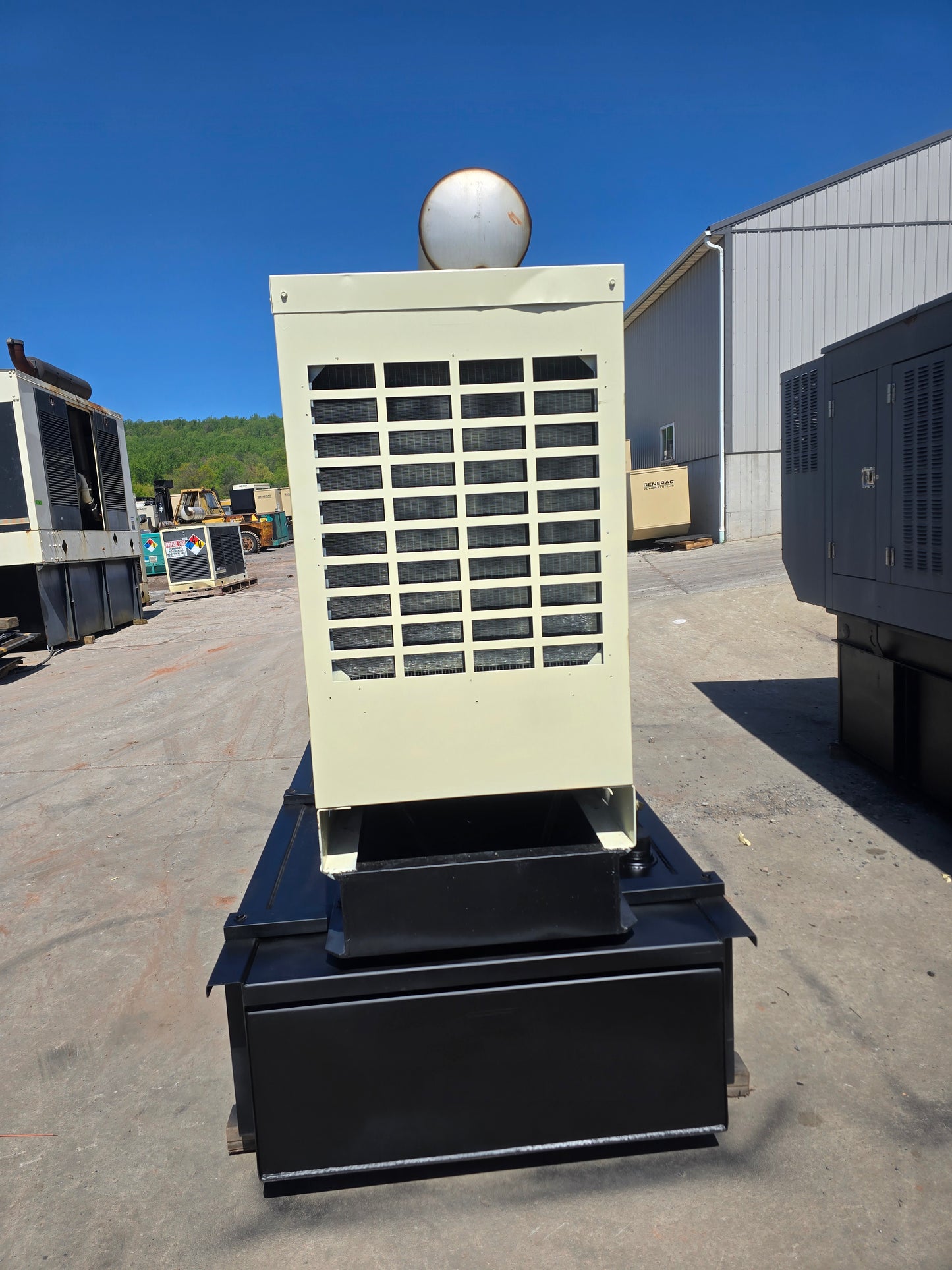 80kW Kohler 6059 John Deere Diesel Generator Enclosed w/ Tank '92 596 hrs TESTED
