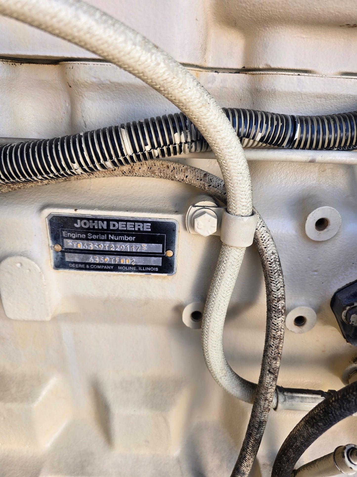 80kW Kohler 6059 John Deere Diesel Generator Enclosed w/ Tank '92 596 hrs TESTED