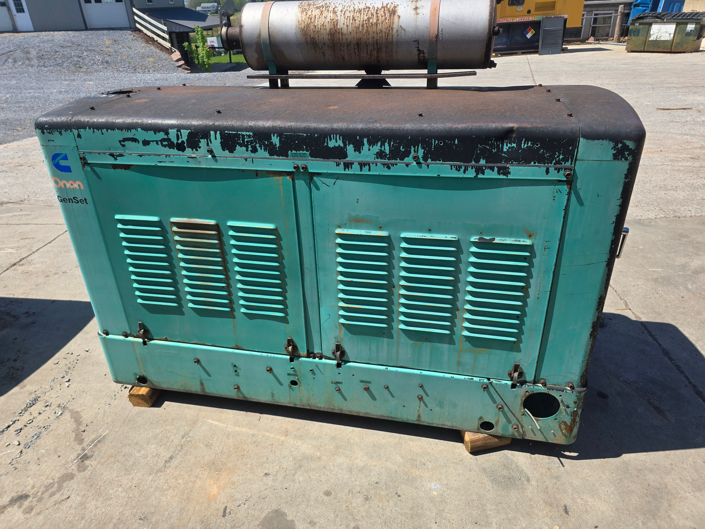 35kW Onan Nat Gas LP Generator 4.9 Ford '96 655hrs TESTED