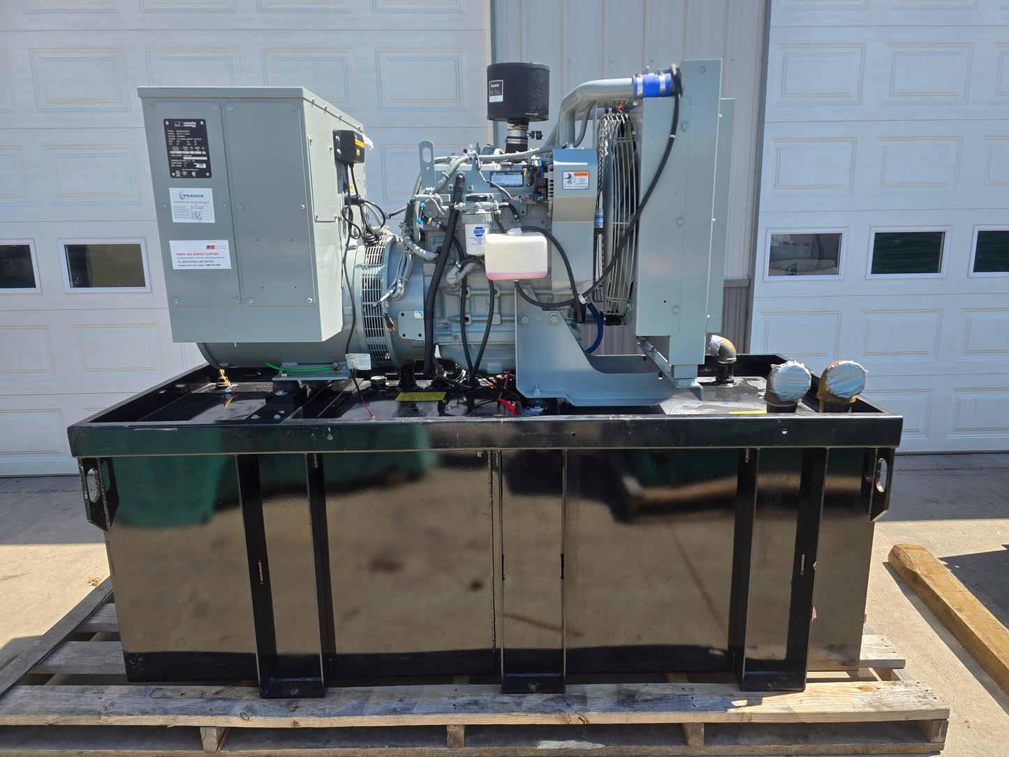 50kW MTU 4024 John Deere Diesel Generator 1Ph '12 279hrs TESTED