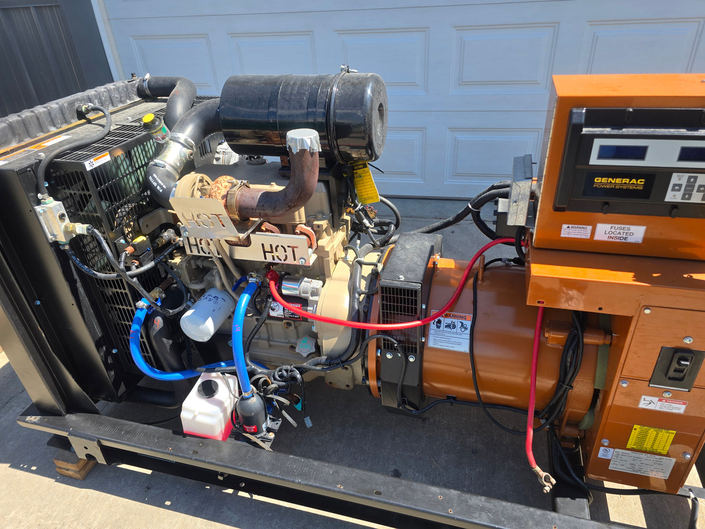 30kW Generac 4024 John Deere Diesel Generator '07 398hrs TESTED
