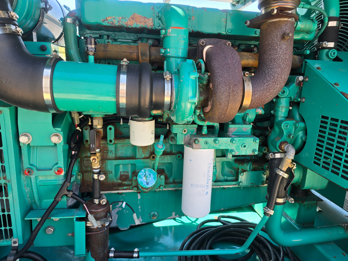 230kW Onan L10 Cummins Diesel Generator on Trailer '99 545hrs TESTED