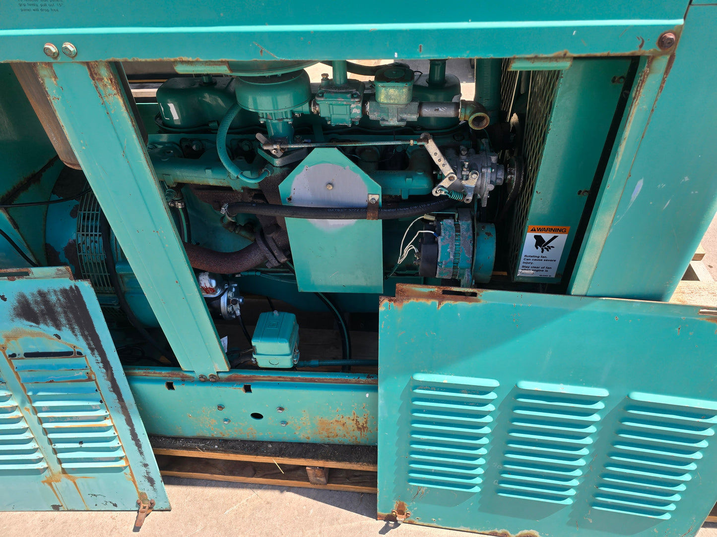 45KW Onan LP gas 4.9 Ford 1 Phase enclosed '89 988hrsTESTED