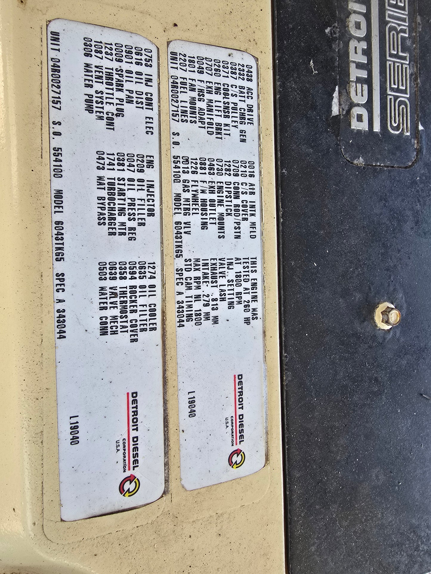 Kohler 150KW Nat Gas Generator Detroit Series 50 Enclosed 2001 203Hrs TESTED