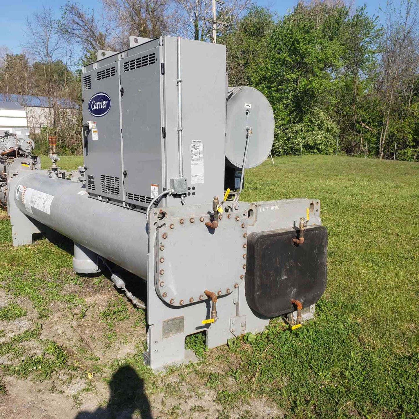 Carrier Evergreen 300 Ton 350 Ton 460V 3PH 60Hz 277A Chiller 19XRV3537337KBH64 (SKU: 113185)