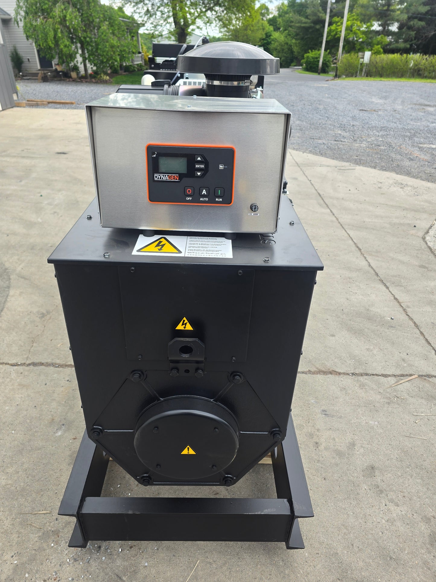 185KW NEW FPT Powered Open Skid Diesel Generator Tier 3