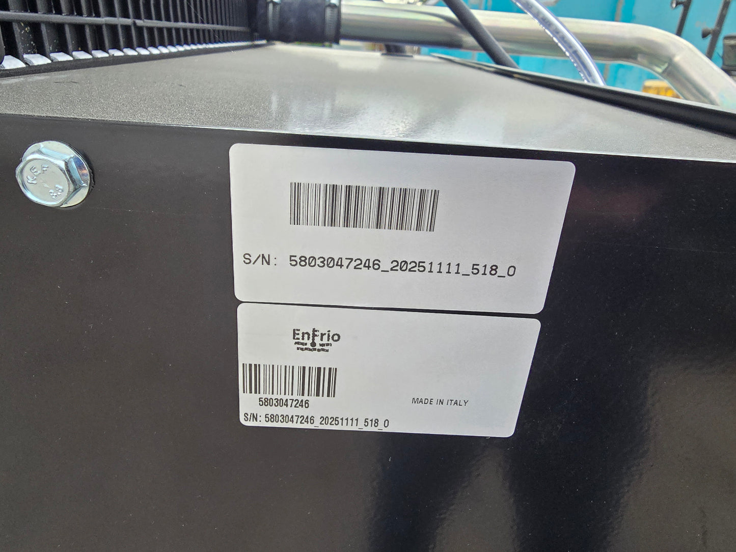 185KW NEW FPT Powered Open Skid Diesel Generator Tier 3